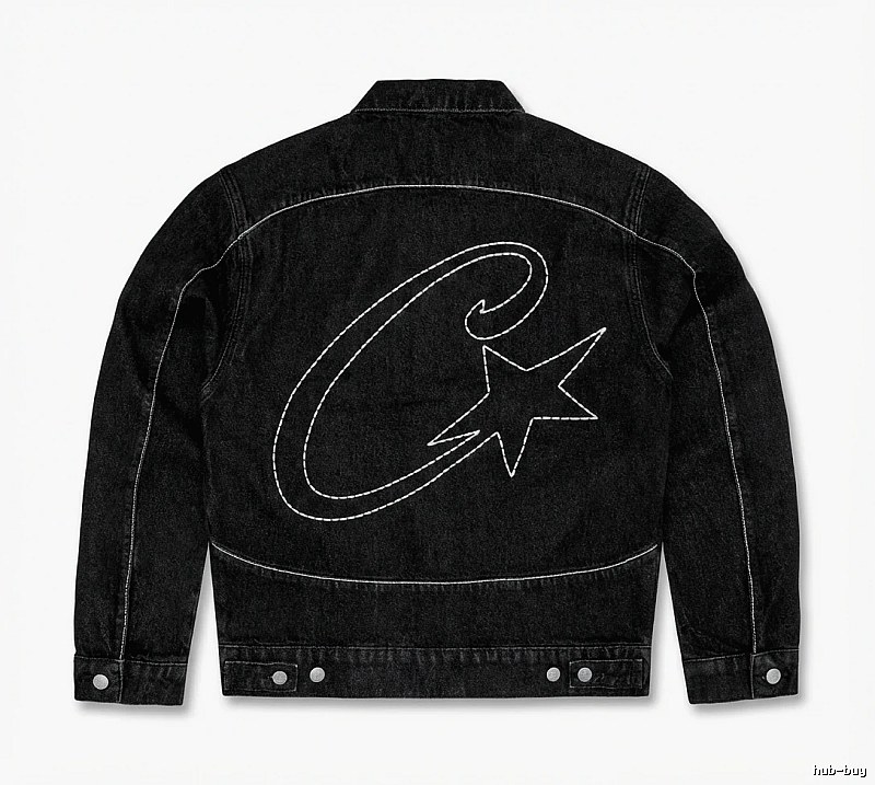 Corteiz black denim jacket