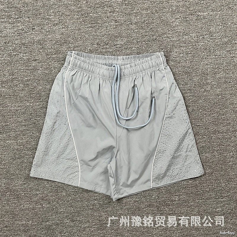 Corteiz Breathable Street Style Grey Sports Shorts