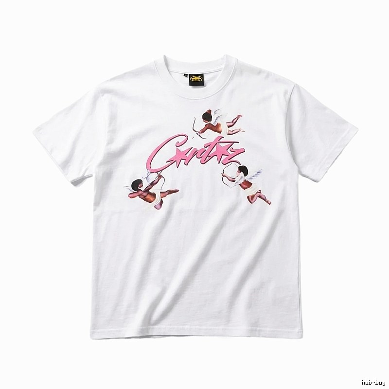 Corteiz Cupid Print White T-shirt