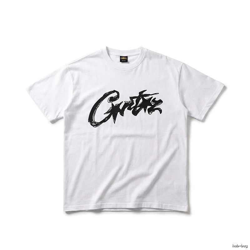 Corteiz Graffiti Style White T-shirt