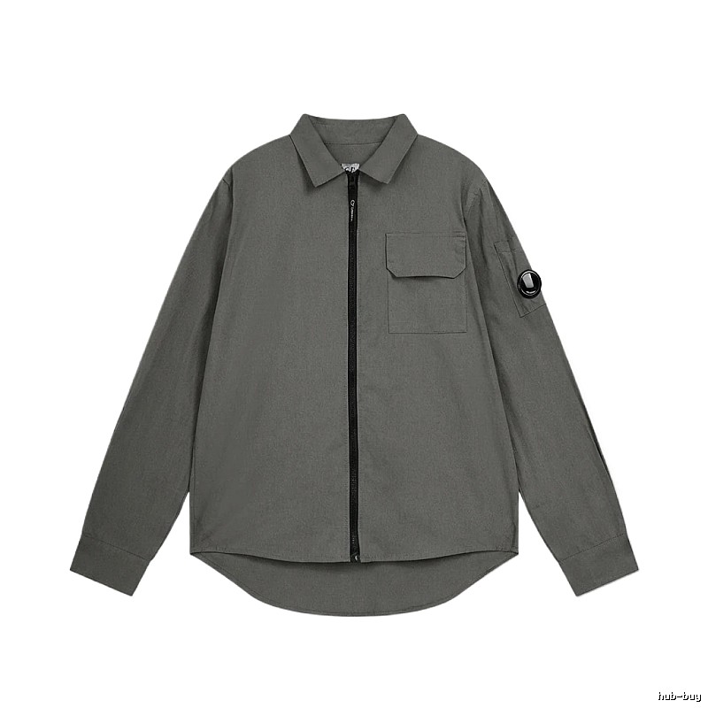 C.P. Grey Workwear Style Shirt