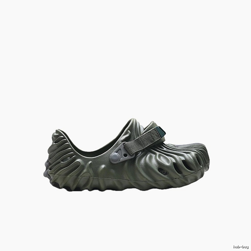 Crocs Pleated Trendy Green Shoes