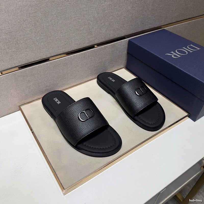 Dior Classic CD Minimalist Black Slides