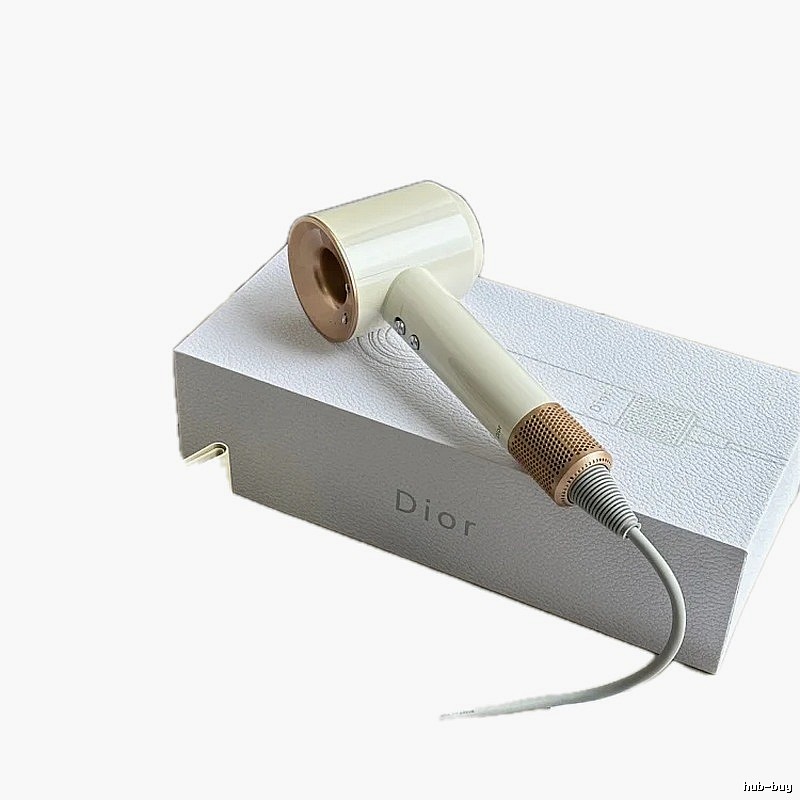 Dior Hair Dryer in White and Gold
