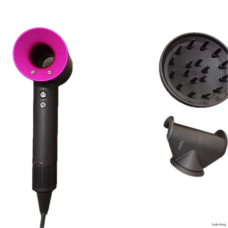 Dyson Supersonic Hair Dryer Set in Black and Fuchsia