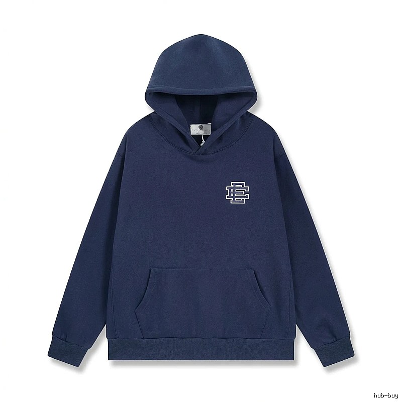 Eric Emanuel Minimalist Style Navy Blue Sweatshirt