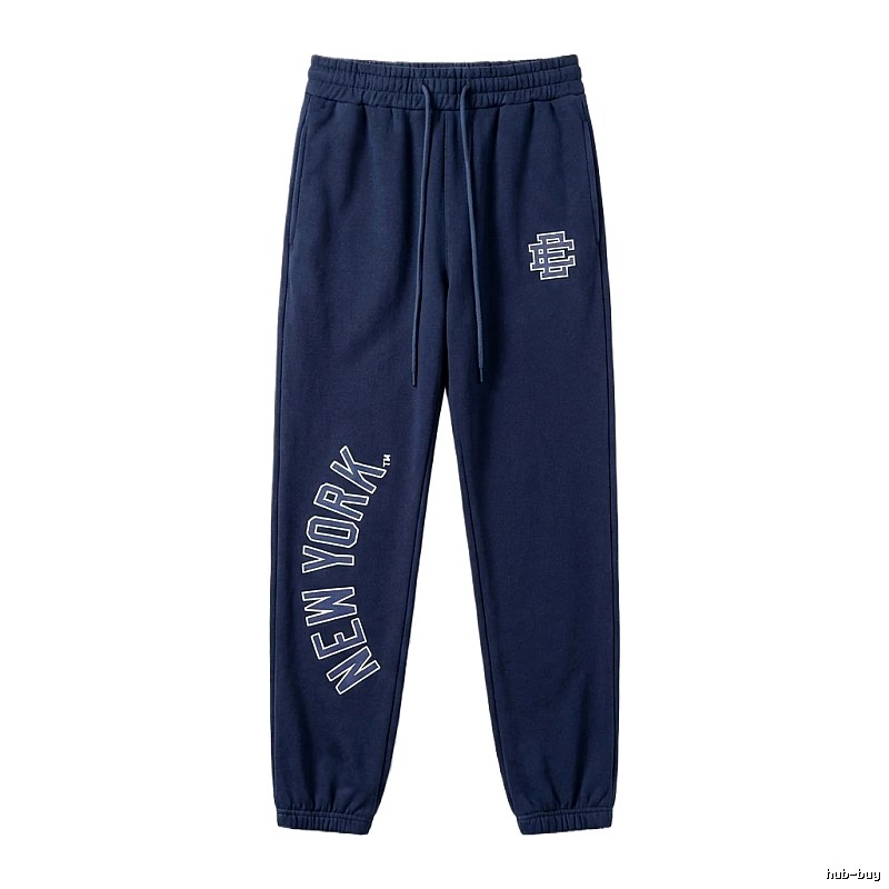 Eric Emanuel New York Style Navy Blue Sweatpants