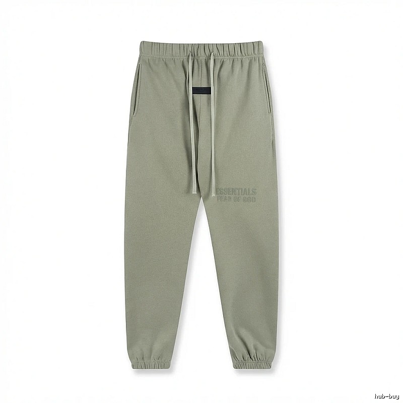 ESSENTIALS Basic Casual Khaki Pants