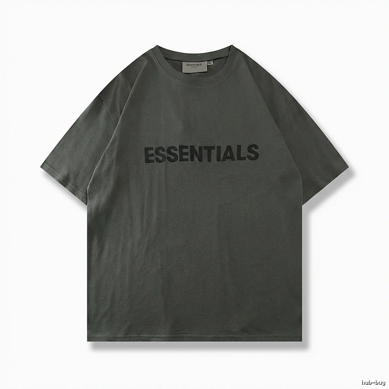 ESSENTIALS Basic Dark Grey T-shirt