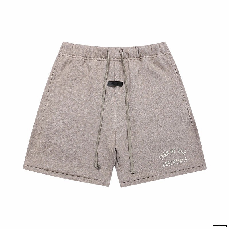 ESSENTIALS Casual Light Grey Shorts