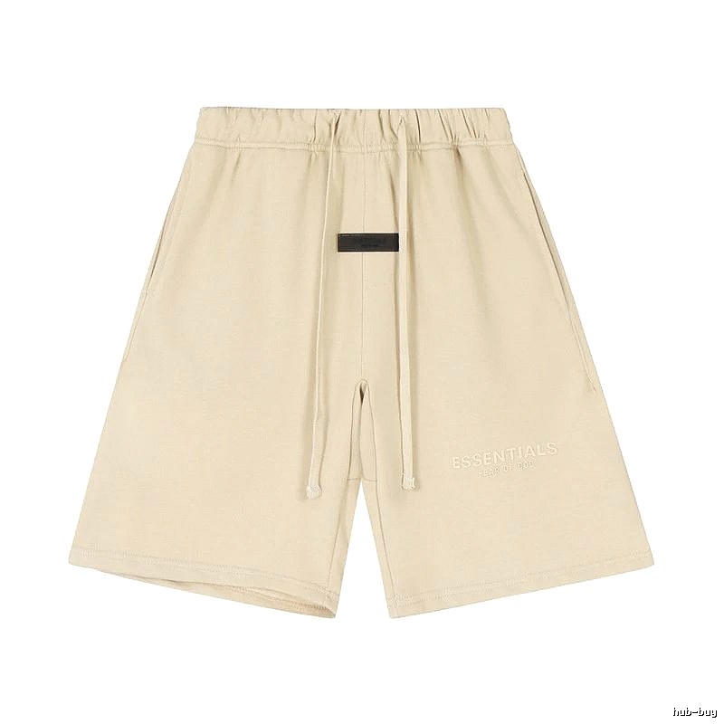 ESSENTIALS casual style beige shorts