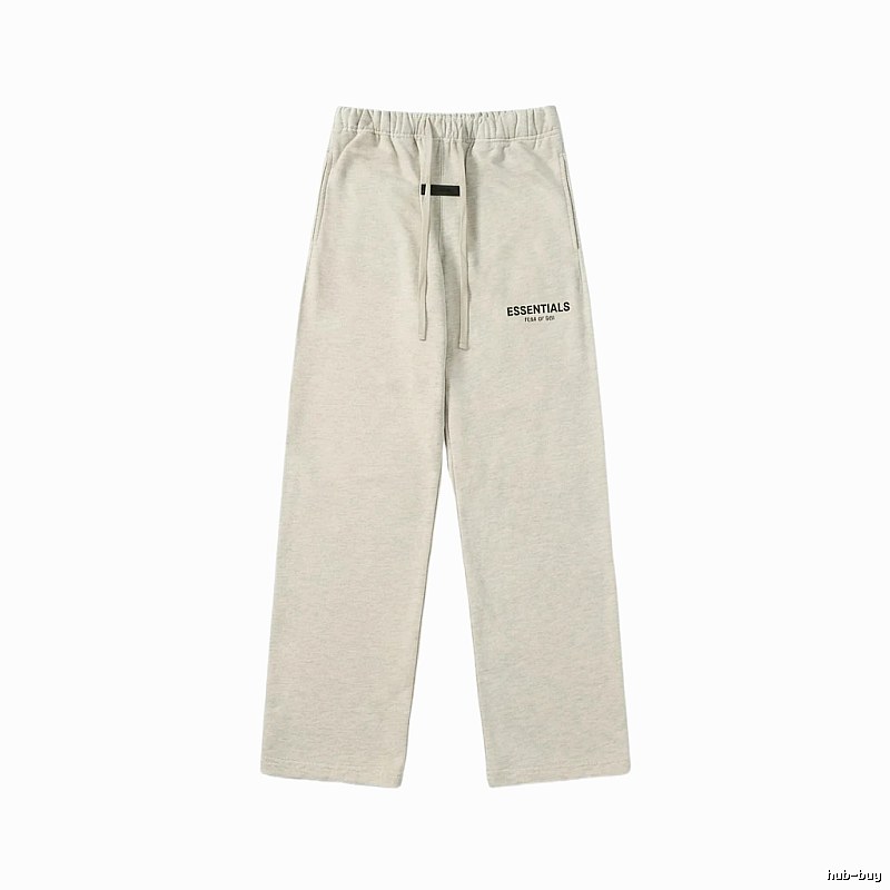 ESSENTIALS minimalist light gray sweatpants