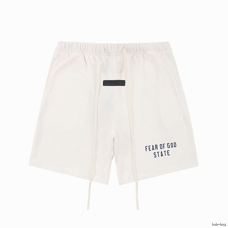 ESSENTIALS minimalist style white shorts