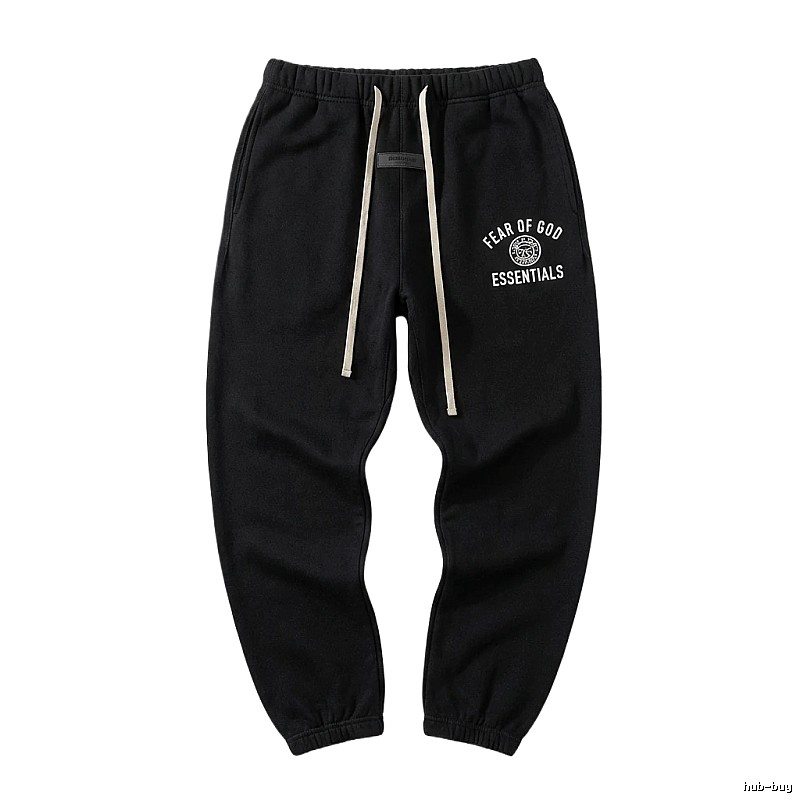 ESSENTIALS simple style black sweatpants