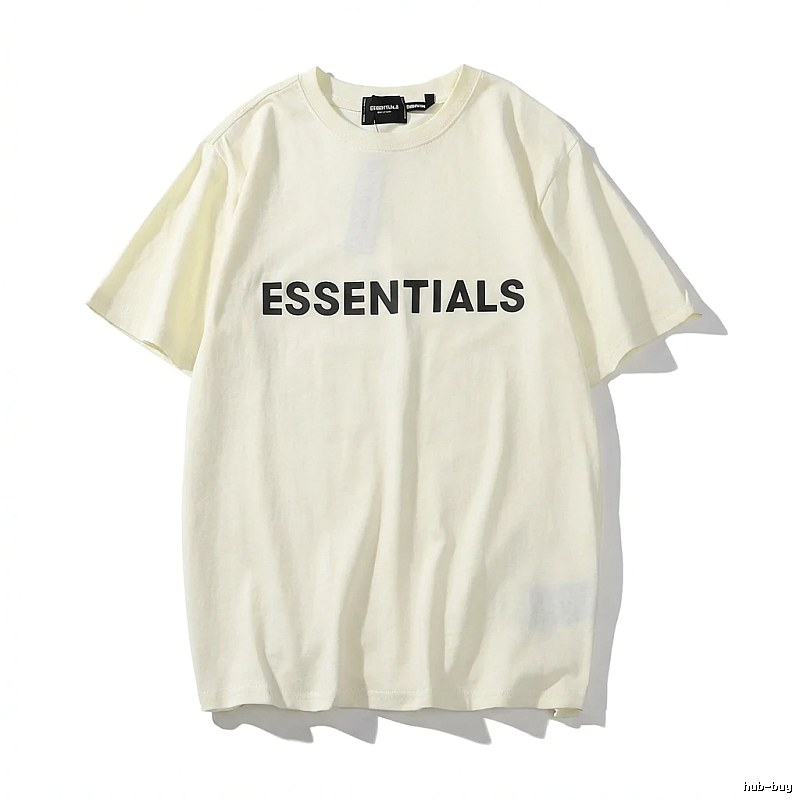 ESSENTIALS Simple White T-shirt