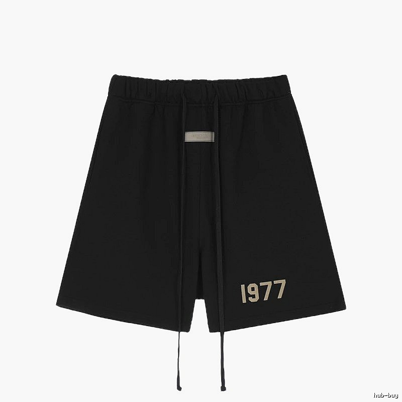 ESSENTIALS Sporty Black Shorts