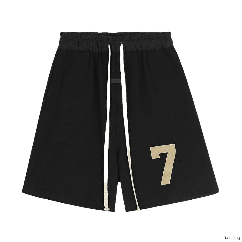 ESSENTIALS Sporty Black Shorts
