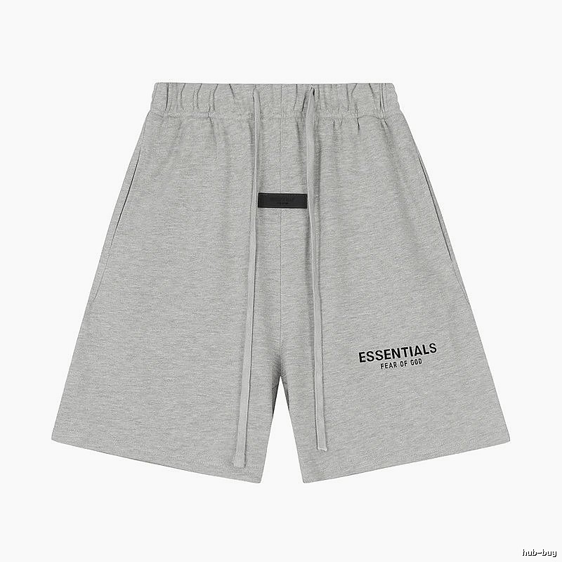 ESSENTIALS Trendy Brand Simple Style Grey Shorts