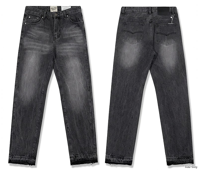 Gallery Dept. Distressed Black Jeans