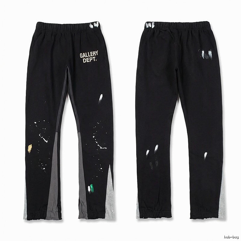 Gallery Dept Graffiti Style Black Long Pants