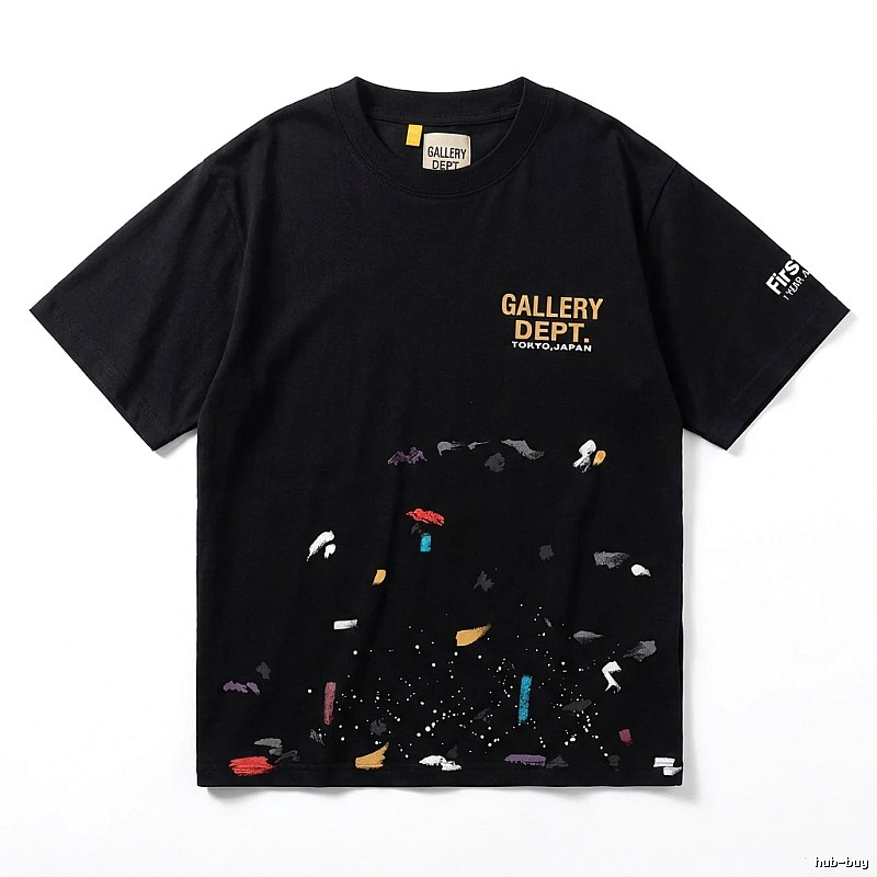 Gallery Dept Graffiti Style Black T-shirt