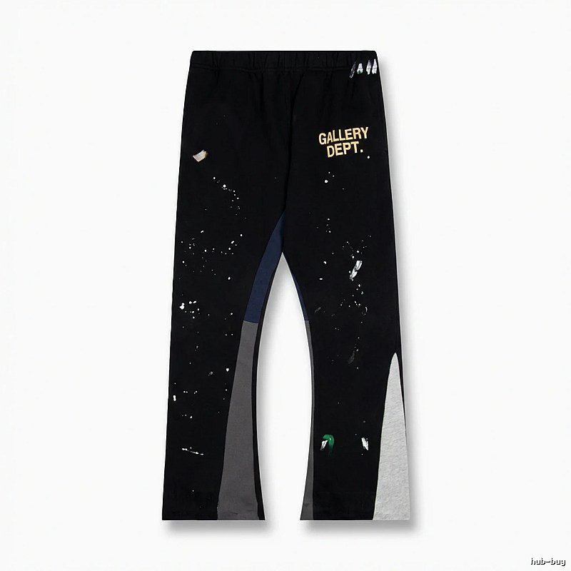 Gallery Dept Graffiti Style Black Trousers