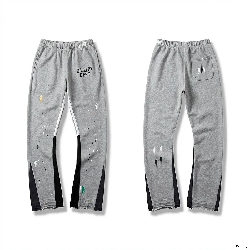 Gallery Dept Graffiti Style Gray Sweatpants