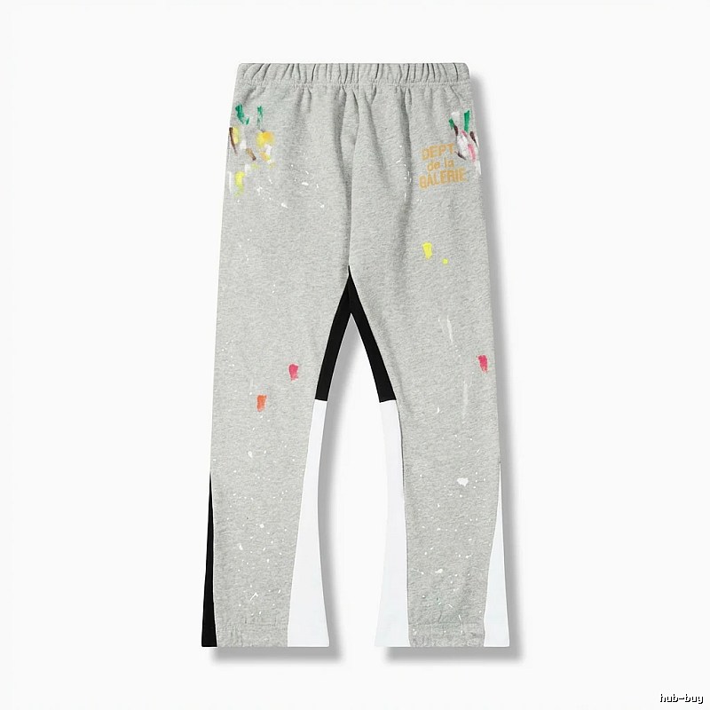 Gallery Dept Graffiti-style Grey Sweatpants