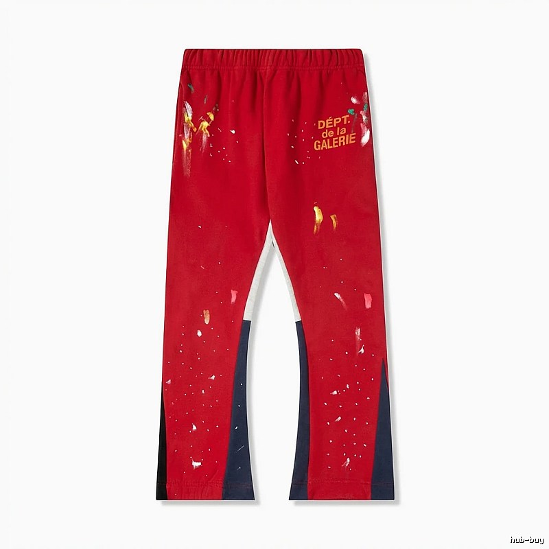 Gallery Dept graffiti-style red pants