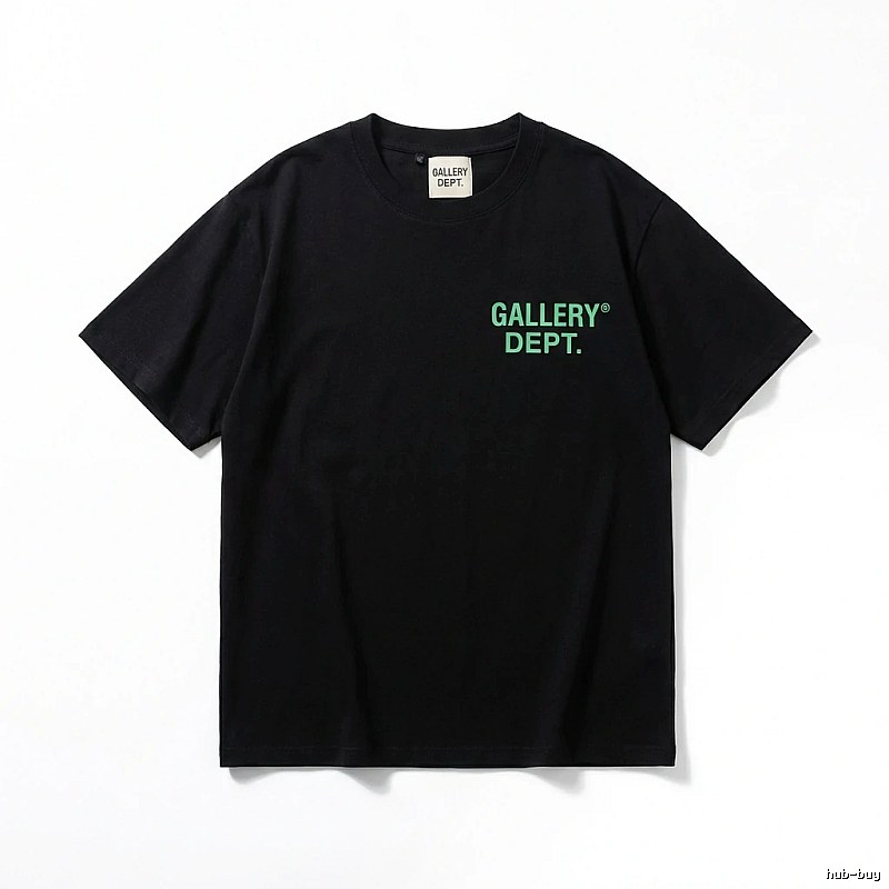 Gallery Dept Minimalist Style Black T-shirt