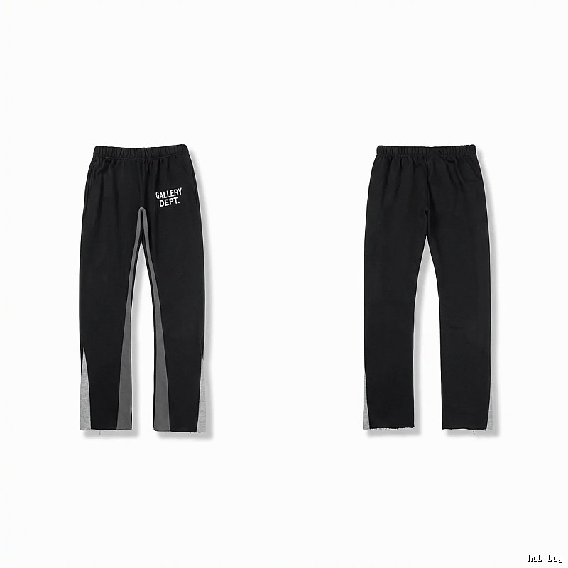 Gallery Dept. Patchwork Style Black Trousers