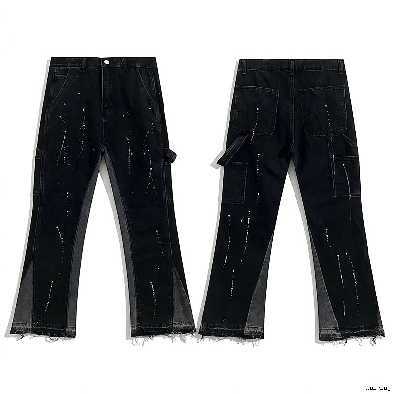 Gallery Dept Workwear Style Black Jeans