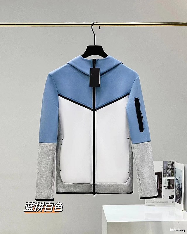 Gift Ready White zip hoodie White Full Zip with Standout Detail