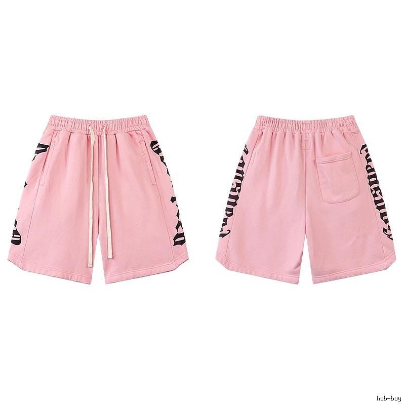 Godspeed Gothic Print Street Style Pink Shorts