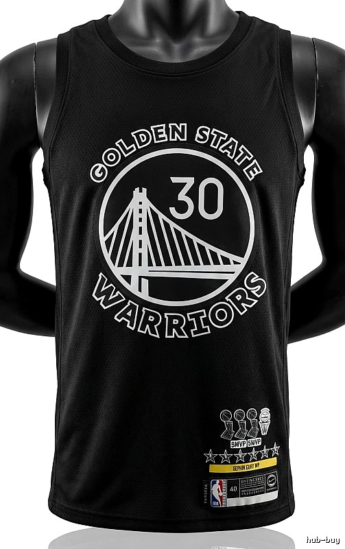 Golden State Warriors Curry Style Black Vest