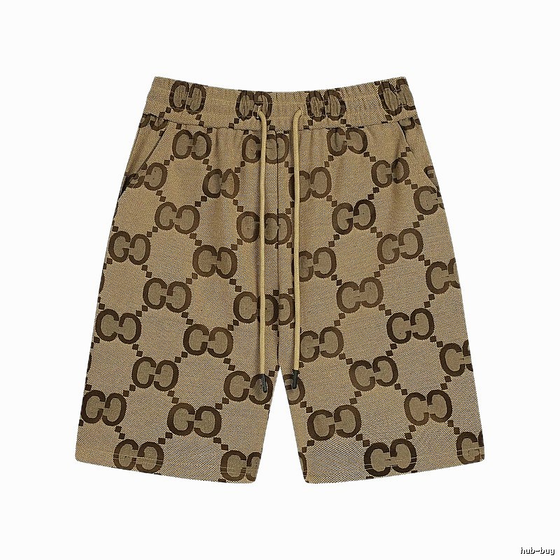 Gucci Double G Brown Retro Shorts