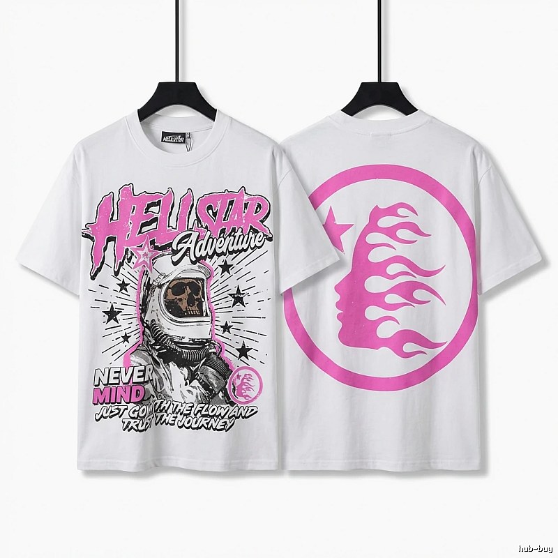Hellstar Trendy Style White T-shirt