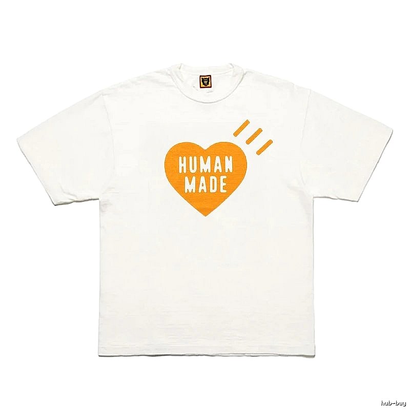 Human Made Compact Heart logo T-shirt Black Green Human for Smart Casual Looks
