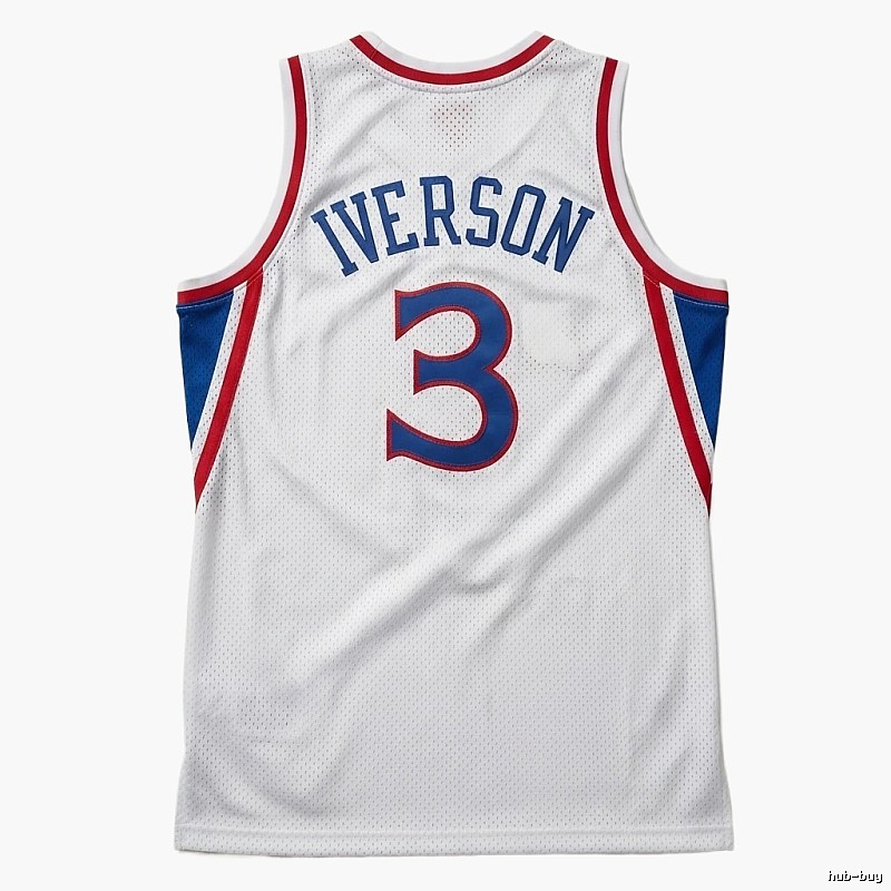 Iverson No. 3 retro-style jersey