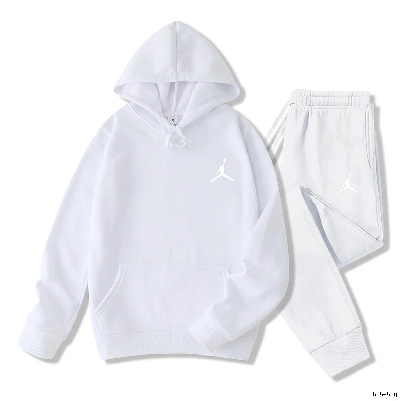 Jordan sporty white suit