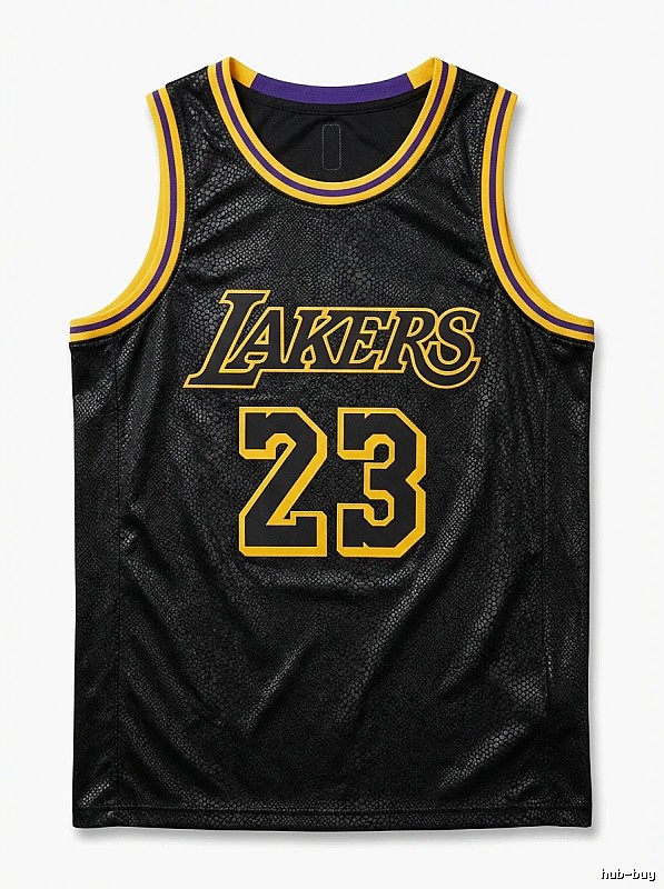 LBJ Lakers retro-style jersey