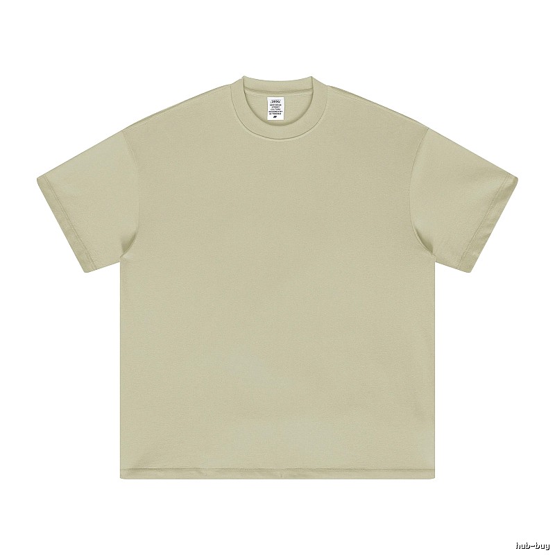 Lightweight Plain white T-shirt Minimal White Short for Trend Styling