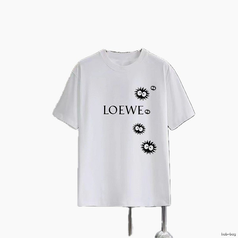 LOEWE Elf Co-branded Trendy Style White T-Shirt