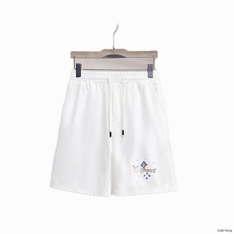 Louis Vuitton Printed Casual Style White Shorts