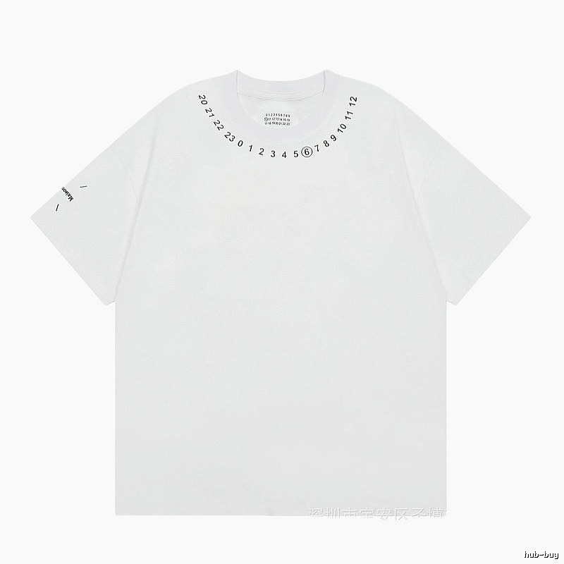 Maison Margiela MM6 High Street Style White T-Shirt