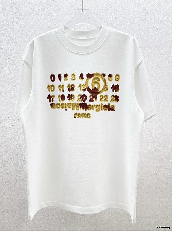 Maison Margiela Number Series High-Street White T-Shirt