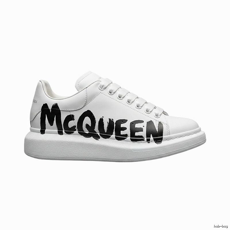 McQueen - printed casual - style white shoes