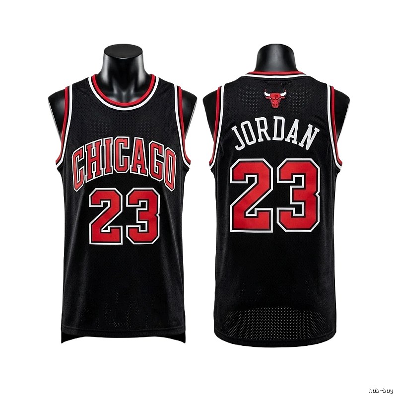 Michael Jordan Jordan No. 23 black jersey