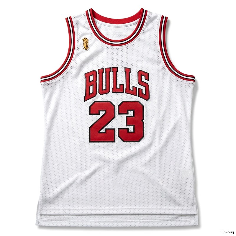 Michael Jordan retro-style white jersey