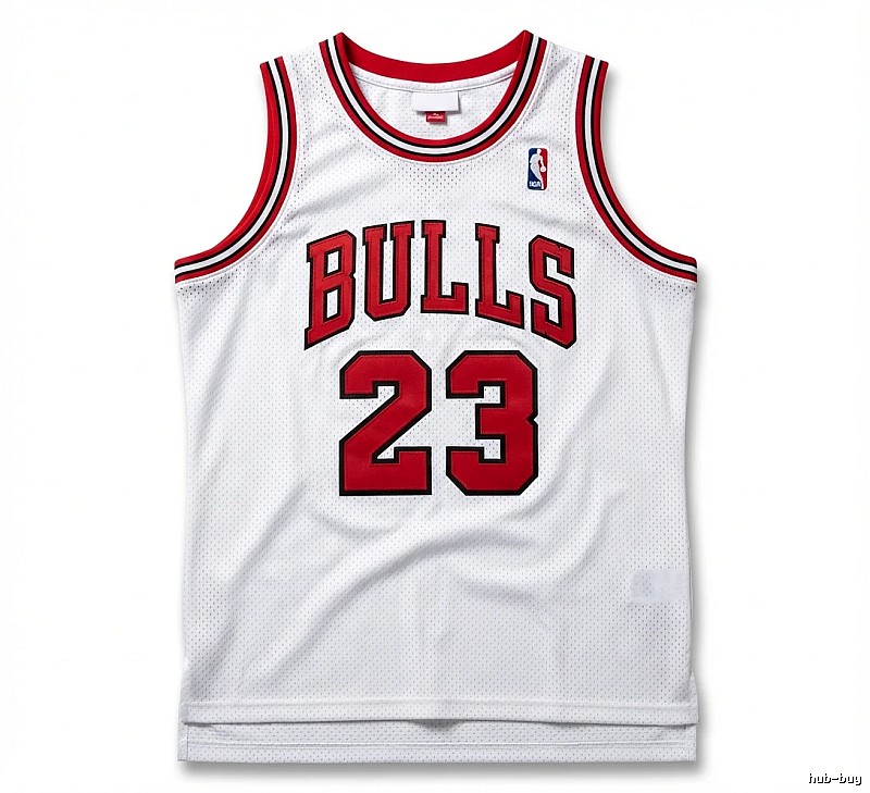 Michael Jordan retro white jersey